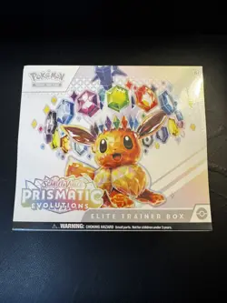 Pokemon Prismatic Evolutions Elite Trainer Box ETB New Factory Sealed! - Image 1