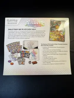 Pokemon Prismatic Evolutions Elite Trainer Box ETB New Factory Sealed! - Image 2