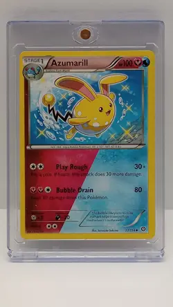 Pokemon TCG Azumarill Steam Siege 77/114 Regular Uncommon - Image 1