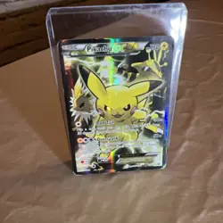 2016 Pokemon TCG Pikachu EX (MP) XY Black Star Promos #XY124 Mod Played - Image 1
