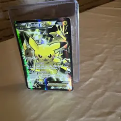 2016 Pokemon TCG Pikachu EX (MP) XY Black Star Promos #XY124 Mod Played - Image 3