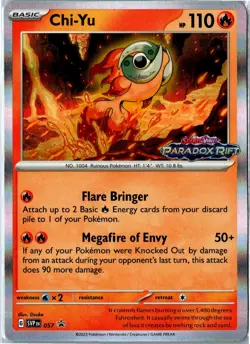 Chi-Yu (Prerelease) Scarlet & Violet Promo 057 Promo Holo Lightly Played - Image 1
