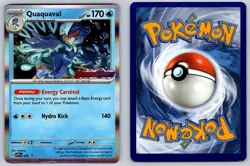 Quaquaval (Prerelease) 005 Holo Promo Scarlet & Violet Promo Pokemon LP - Image 3