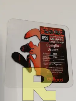 Coniglio Oscuro / 059 ® Lamincards Square Collection ® Yugioh Edibas ® EX - Image 2