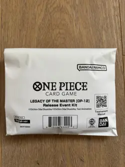 One Piece TCG: Legacy of the master OP-12 Release Event Kit - Sealed - Image 1