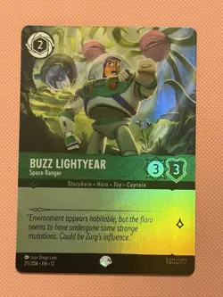 Buzz Lightyear - Space Ranger - Disney Lorcana Wilds Unknown - Epic #211 - Image 1
