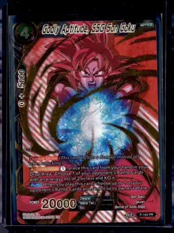 Godly Aptitude, SSG Son Goku P-164 Promo Promotion Cards Dragon Ball Super NM - Image 1