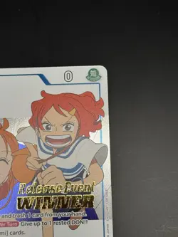 Bandai One Piece Girl (Release Event WINNER) P-018 Character Card Eng NM+ - Image 5