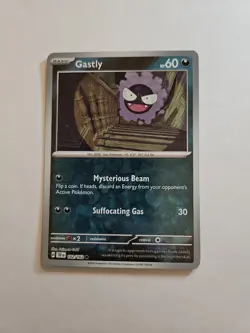 Gastly - 102/162 - Reverse Holo - Temporal Forces - Pokemon Card - Image 1