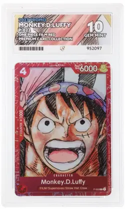 Monkey.D.Luffy (One Piece Film Red) P-022 One Piece Promotion Cards Regular - Image 1
