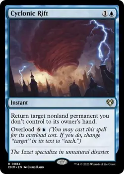 Cyclonic Rift -Foil Near Mint MTG Commander Masters - Image 1