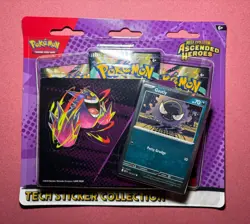 Pokemon TCG: Ascended Heroes Gastly Tech Sticker Collection - Sealed - Image 1