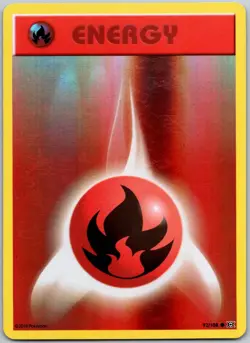 Fire Energy 92/108 Reverse Holo Common Evolutions LP - Image 1
