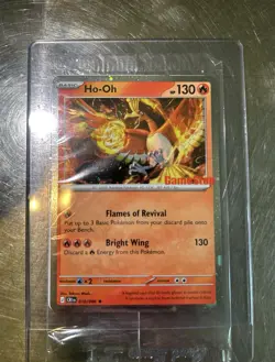 Pokemon Ho-Oh 010/086 GameStop Holo Promo Holo NM Sealed with Swirl - Image 3