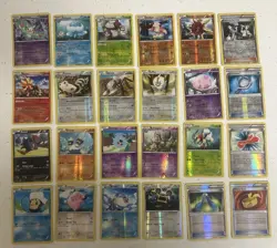 Black And White Era Reverse Holo Pokemon Card Lot - Image 1