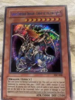 Konami Yu-Gi-Oh! Chaos Emperor Dragon Envoy of the End IOC-000 Secret Rare - Image 1