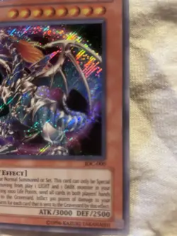 Konami Yu-Gi-Oh! Chaos Emperor Dragon Envoy of the End IOC-000 Secret Rare - Image 3