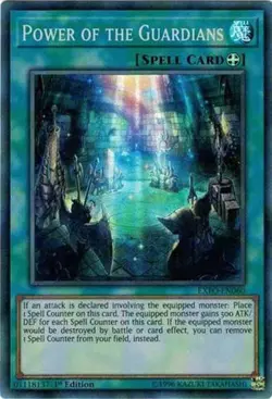 Power of the Guardians - EXFO-EN060 - NM/VLP - Super Rare - 1st ed - Yugioh - Image 1