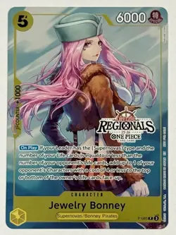 2025 One Piece Jewelry Bonney 25-26 Offline Regionals P-085 English - Image 1
