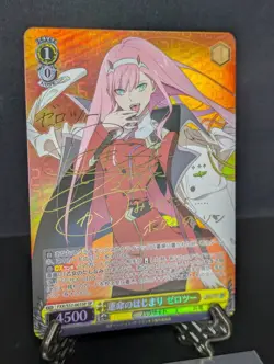 Weiss Schwarz Zero Two SP FXX/S57-001SP Signed Darling in the Franxx Japanese NM - Image 2