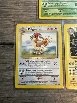 Pokemon Wotc Legendary Collection 3 Card Vintage Rare Lot Pidgeotto Beedrill Mag - Image 2