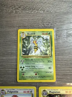 Pokemon Wotc Legendary Collection 3 Card Vintage Rare Lot Pidgeotto Beedrill Mag - Image 4