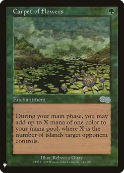 Carpet of Flowers - Near Mint MTG Mystery Booster - Image 1