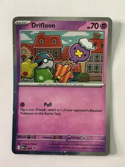Drifloon 005 Black Star Promo 2025 Mega Evolution Pokemon Card TCG - Image 1