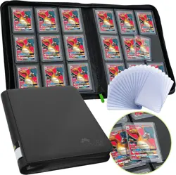 Funguys Toploader Binder, Trading Card Binder Storage, 252 9 Pocket Top Loader B - Image 2