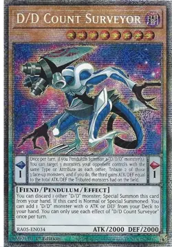 RA05-EN034 D/D Count Surveyor - Starlight Rare Card 1st Edition - Image 1