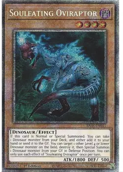 RA05-EN011 Souleating Oviraptor - Starlight Rare Card 1st Edition - Image 1