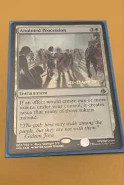 Anointed Procession Prerelease Cards Foil - Image 1