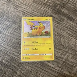 Pikachu SWSH039 Holo Promo Miscellaneous Cards & Products Pokemon Lightly Played - Image 1