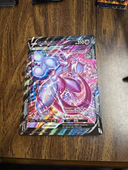 Mewtwo V-UNION SWSH160 SWSH: Sword & Shield JUMBO Promo Card Holo - Image 1