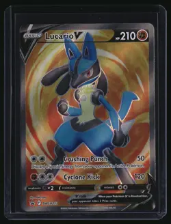 SWSH: Sword & Shield Promo Cards #SWSH213 Lucario V - Image 1
