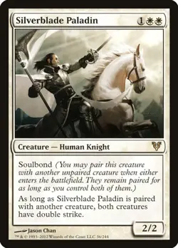 NM - Foil - Silverblade Paladin - 36 - Avacyn Restored - Image 1