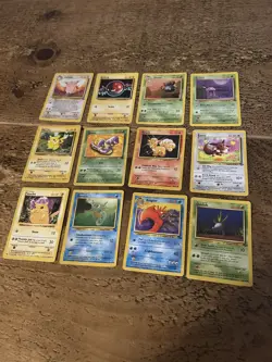 Pokemon Vintage Cards Bundle x 12 - Image 1