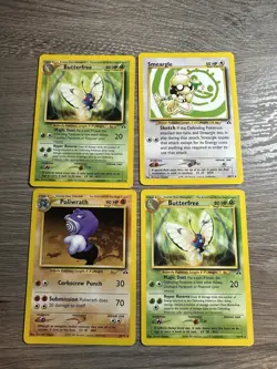 Pokemon Wotc Neo Discovery 4 Rare Vintage Card Collection Lot - Image 1