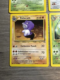 Pokemon Wotc Neo Discovery 4 Rare Vintage Card Collection Lot - Image 2