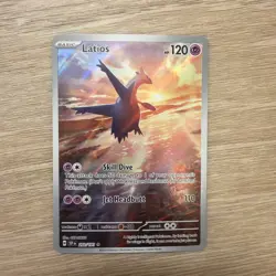 Pokemon Latios IR 203/191 Surging Sparks Illustration Near Mint NM - Image 3