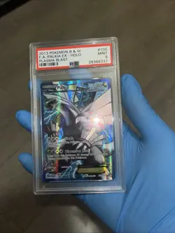 2013 Pokemon Black and White Plasma Blast Palkia EX 100/101 PSA 9 - Image 3