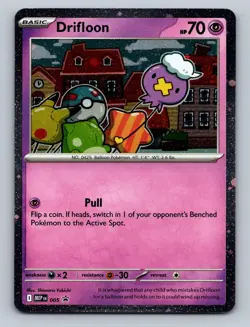 Drifloon 005 Holo Promo ME: Mega Evolution Promo NM 2025 Free Shipping - Image 1