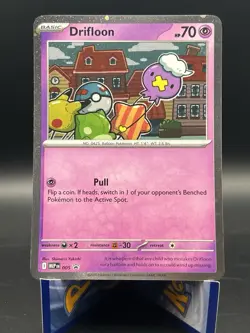 Pokemon TCG Drifloon #005 Mega Evolution Black Star Promo - Image 1
