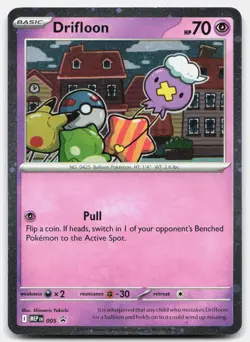 Drifloon Promo ME: Mega Evolution Promo 005 NM/M Pokemon Holo - Image 1