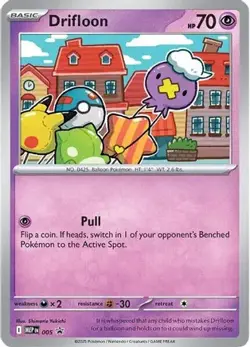 Drifloon - 005 005 Holo Promo ME: Mega Evolution Promo Pokemon Near Mint - Image 1