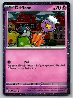 Drifloon 005 Holo Promo ME: Mega Evolution Promo Pokemon Near Mint - Image 1
