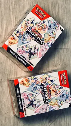 Pokemon Prismatic Evolutions Booster Bundle Pack SET OF 2 New Factory Sealed TCG - Image 3