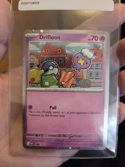 Pokemon TCG Drifloon #005 Mega Evolution Black Star Promo - Image 1