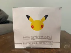 Pokemon TCG Elite Trainer Box ETB 25th Anniversary Celebrations Sealed (MINT) - Image 1