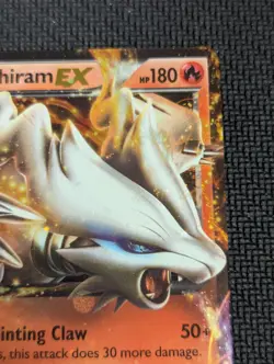Pokemon TCG Reshiram EX BW Black Star Promos BW36 Holo, NM - Image 4